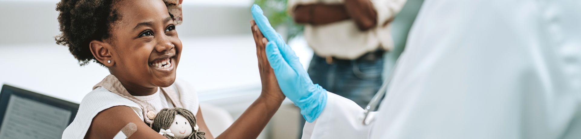 Childhood immunizations hero image