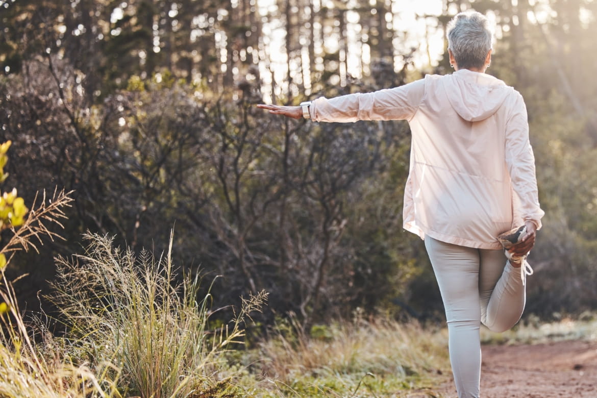 Balancing Exercises to Help Seniors Stay Active Banner