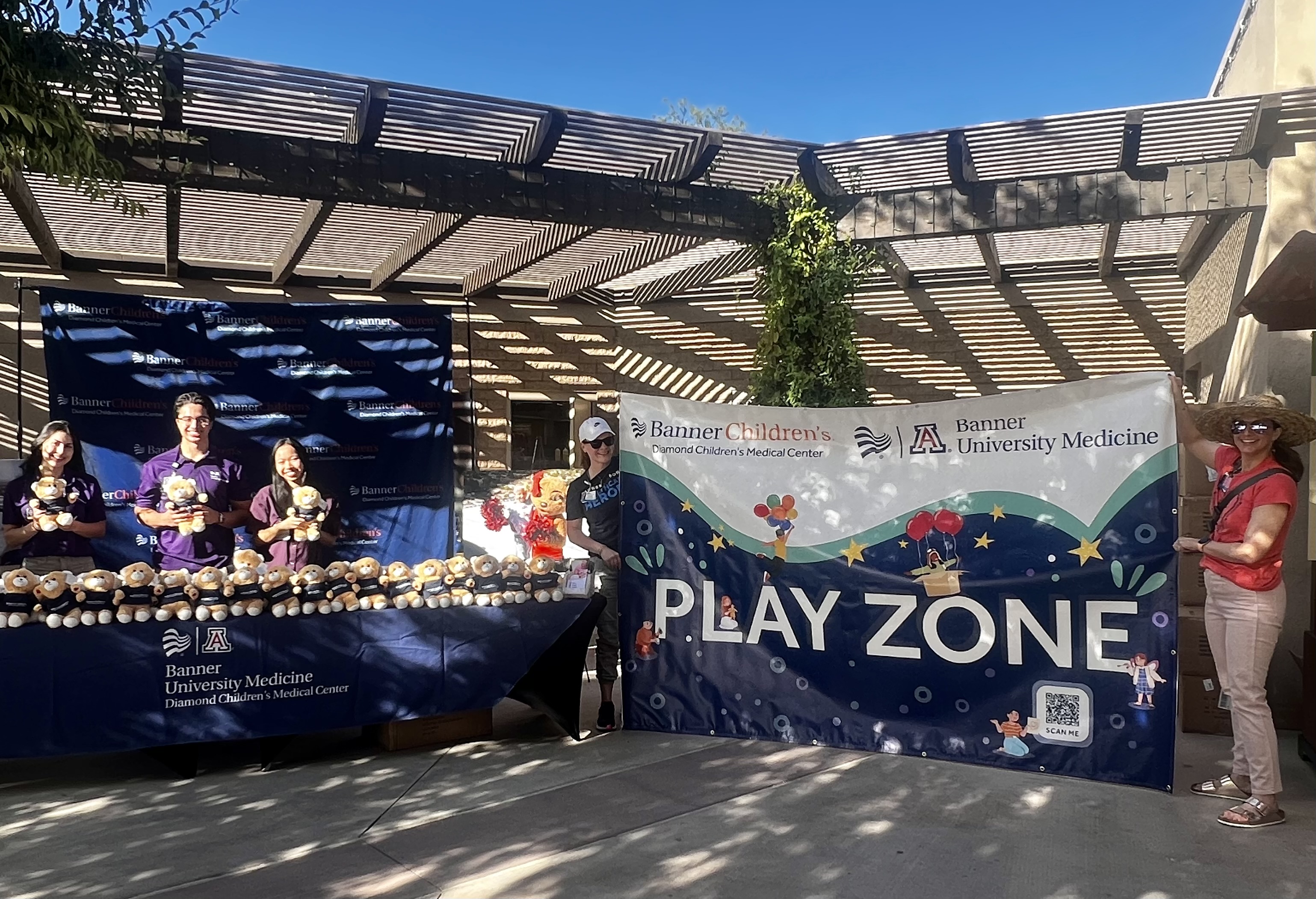 Teddy Bear Picnic wide shot